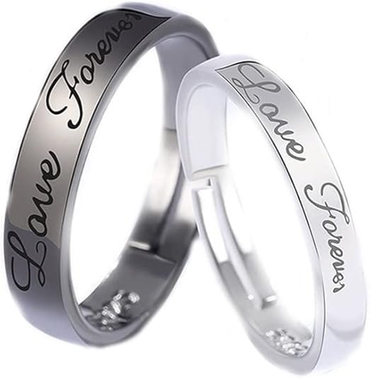 Matching Promise Rings for Couples
